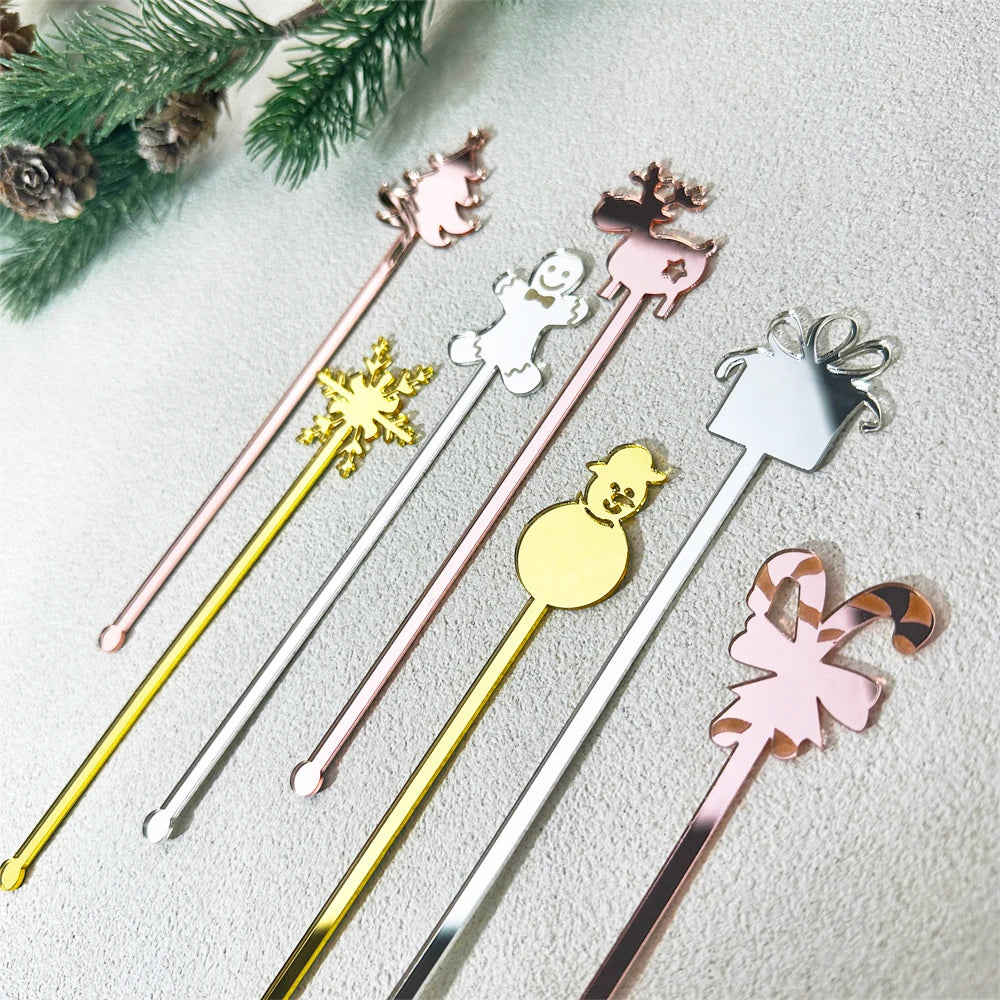 Christmas Cocktail Stirrer (Set of 8)