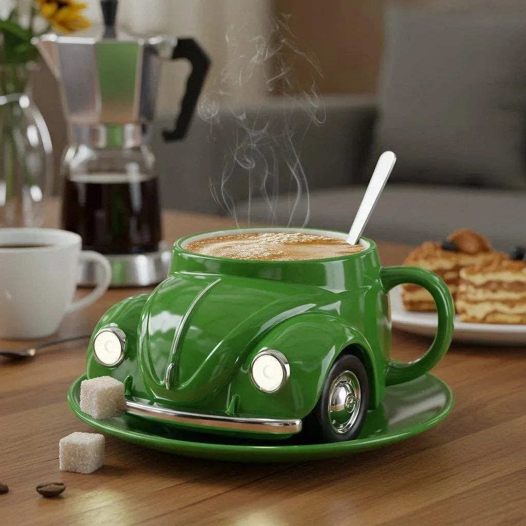 Beetle Car Shaped Mug (1 pce, 400ml)