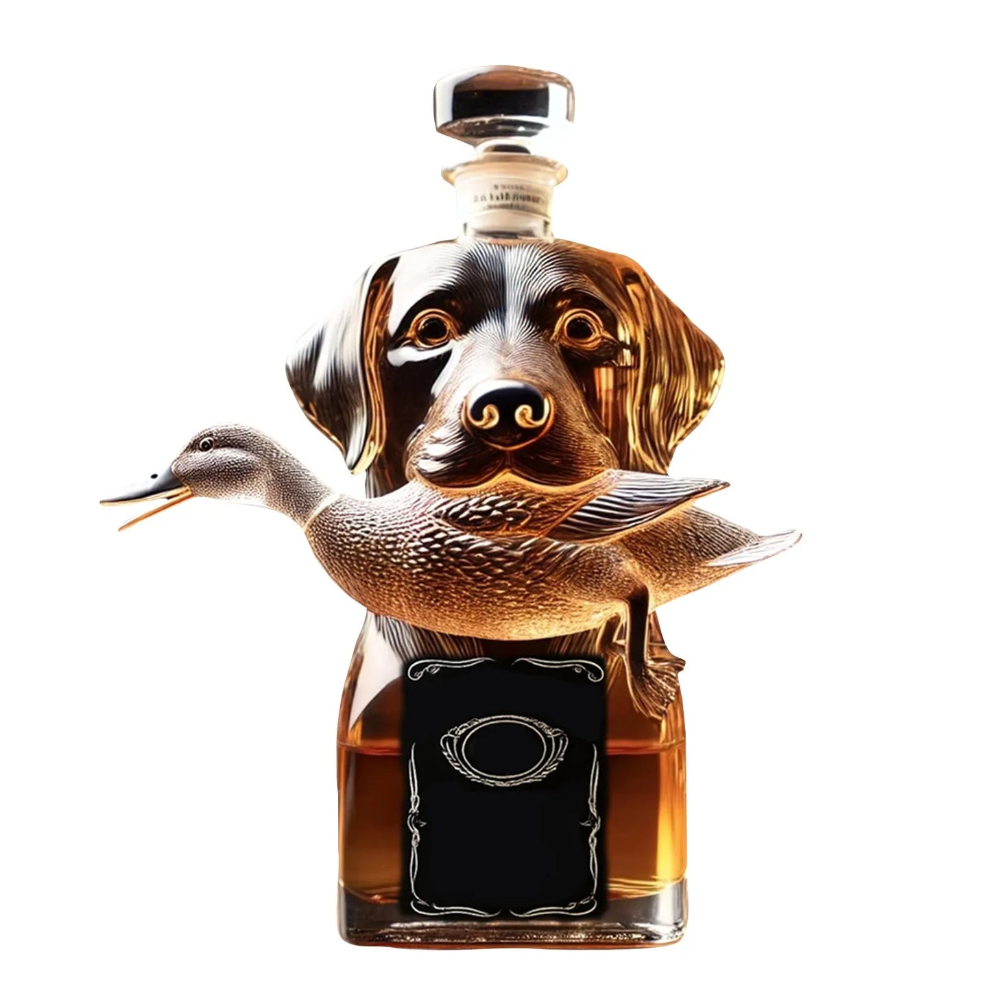 Hunting Dog Decanter