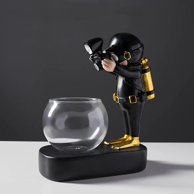 Astronaut and Diver Cocktail Glass (1 peice, 250ml)