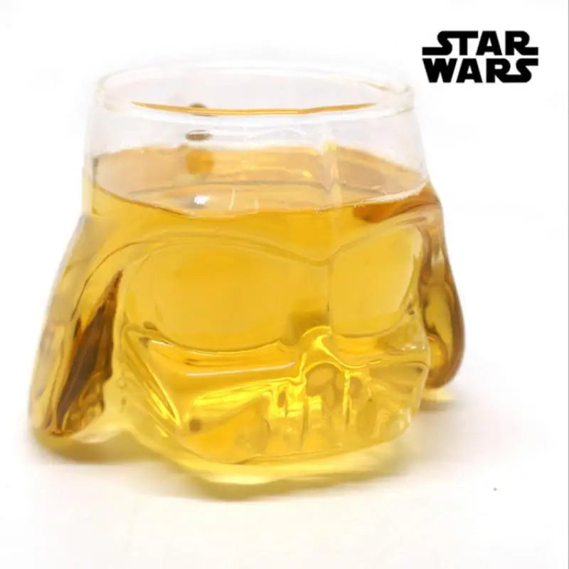 Star Wars Glass Cup (420ml/150ml - 1 Piece)