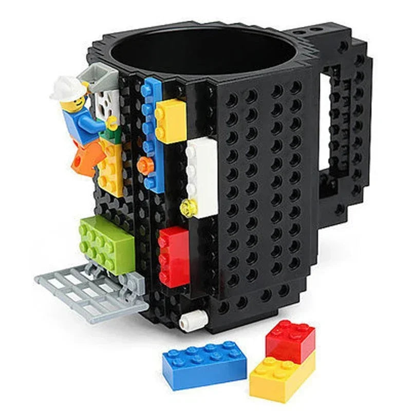 Creative Build-on Brick Mug (1 Piece)