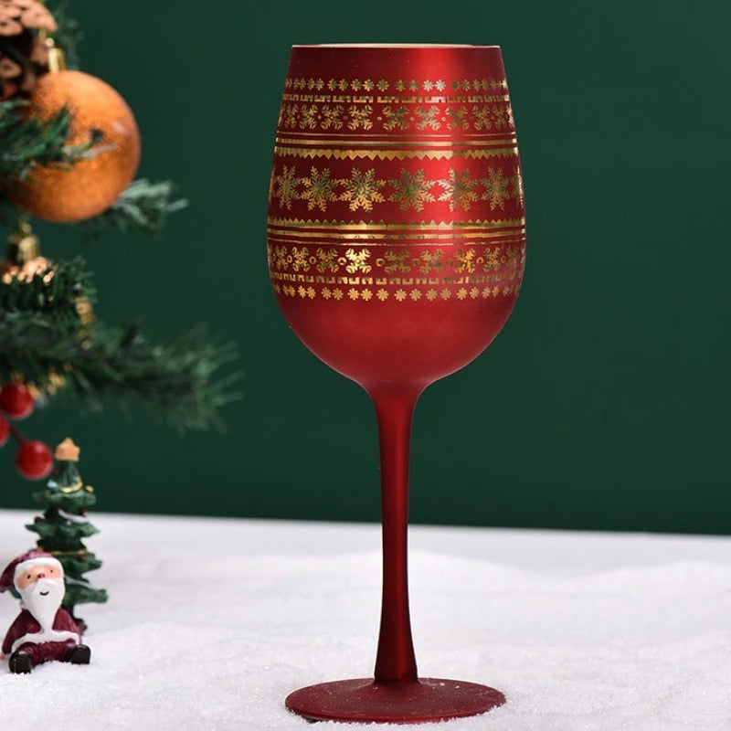 Christmas Design Wine Glass (Set of 2, 520ml)