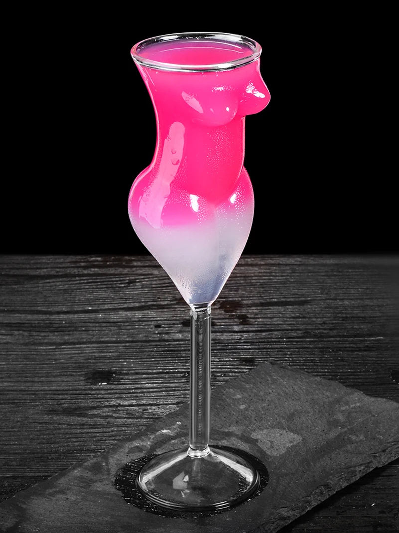 Sexy Lady Body Shape Cocktail Glass