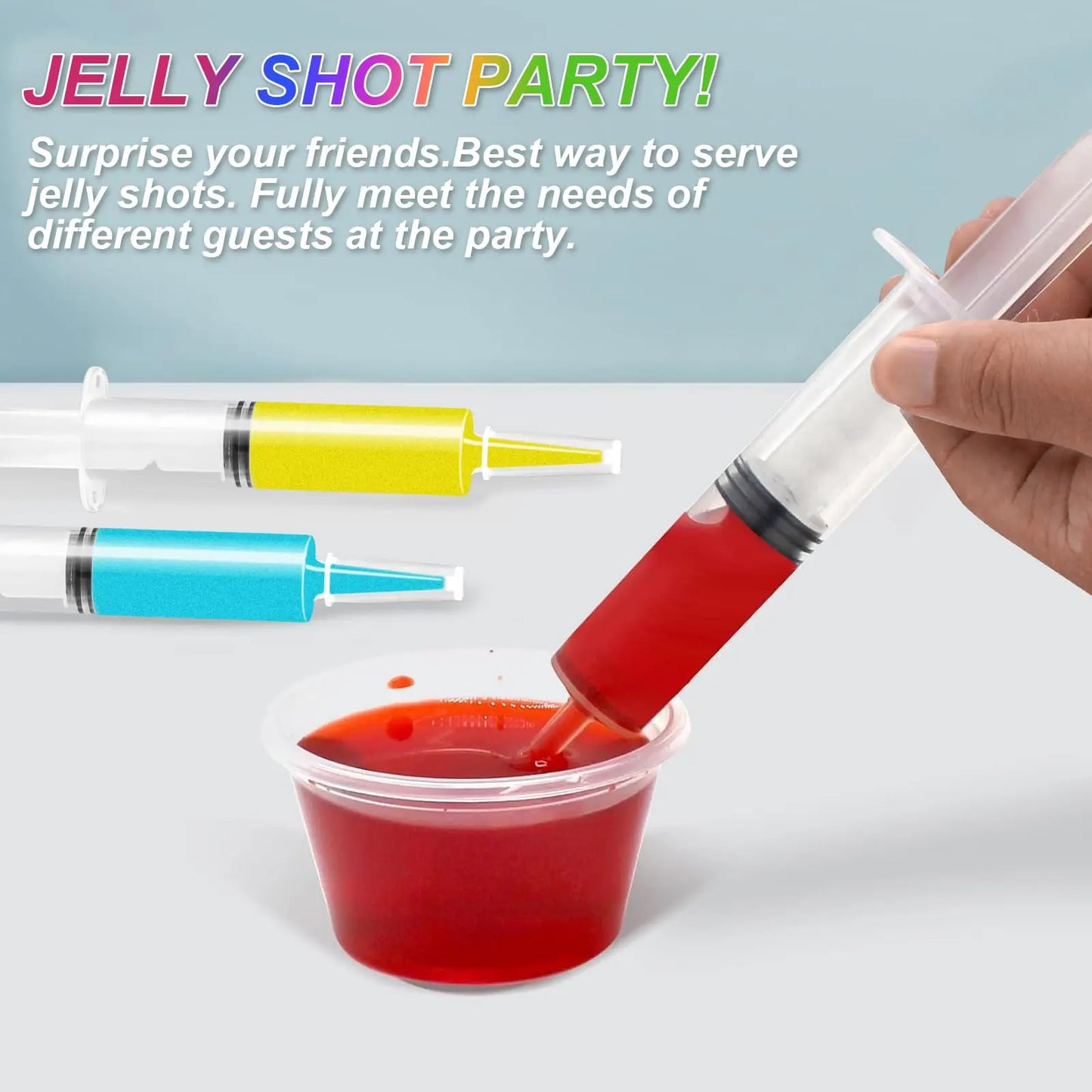 Party Syringe BPA-Free (50Pcs 20ml)