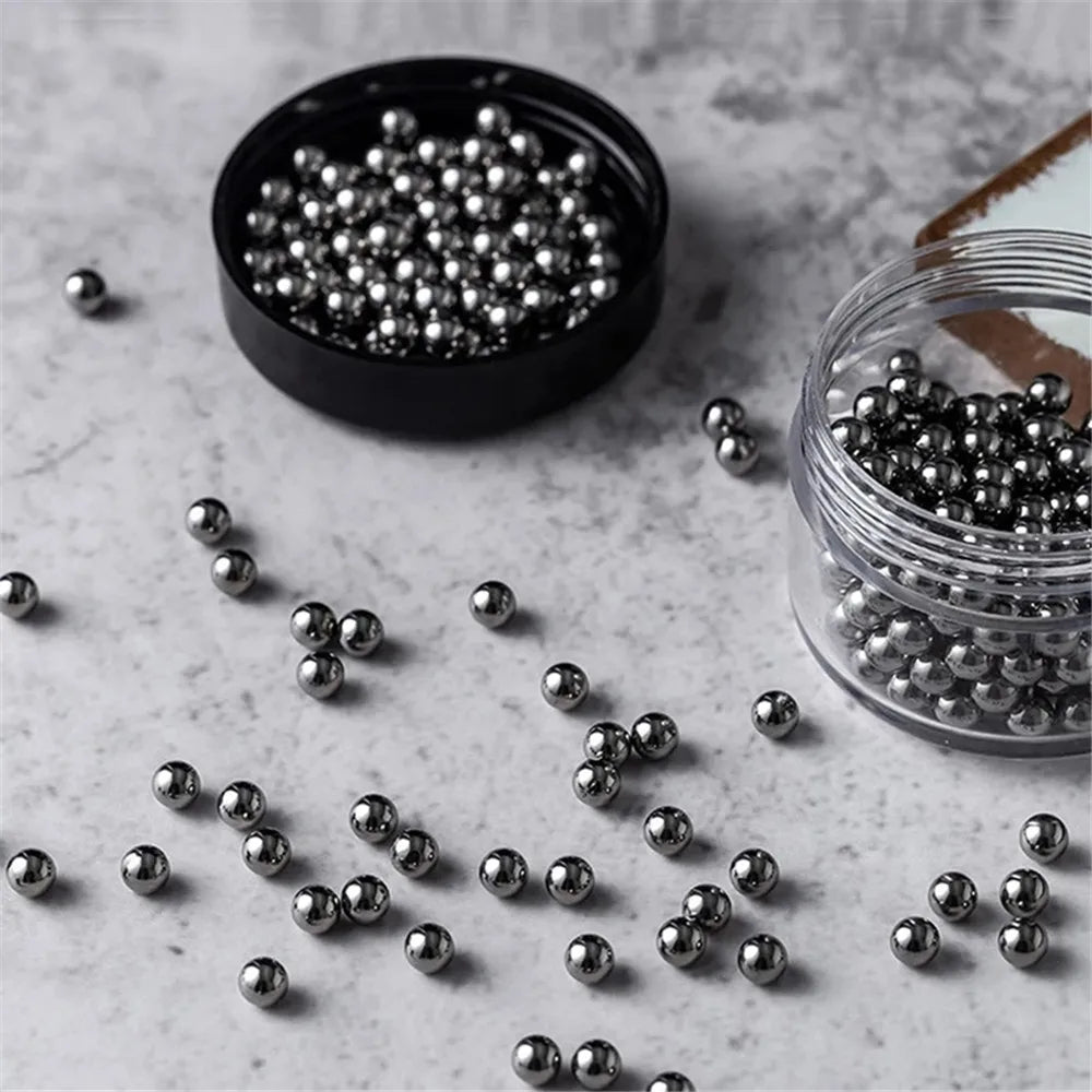 Glass Decanter Stainless Steel Cleaning Balls (300Pcs, 3 or 4mm)