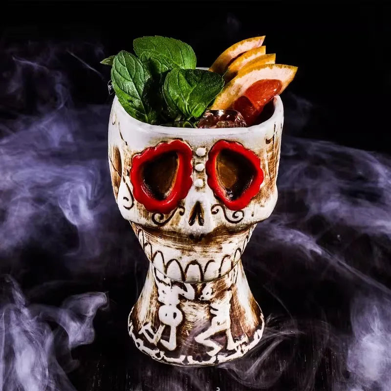 Halloween Party Skull TIKI Cup (1 piece - 480ml)