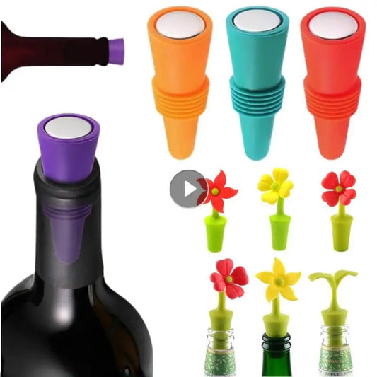 Silicone Wine Bottle Stopper