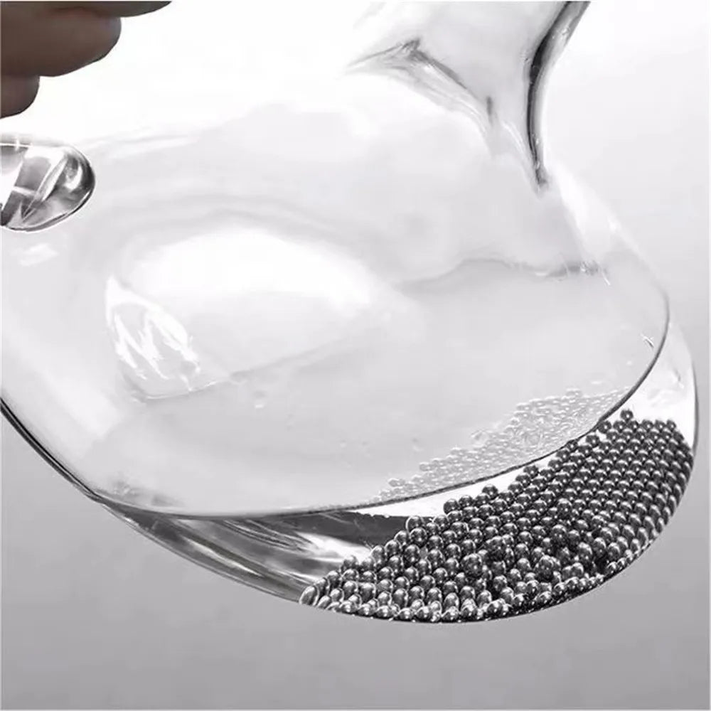 Glass Decanter Stainless Steel Cleaning Balls (300Pcs, 3 or 4mm)