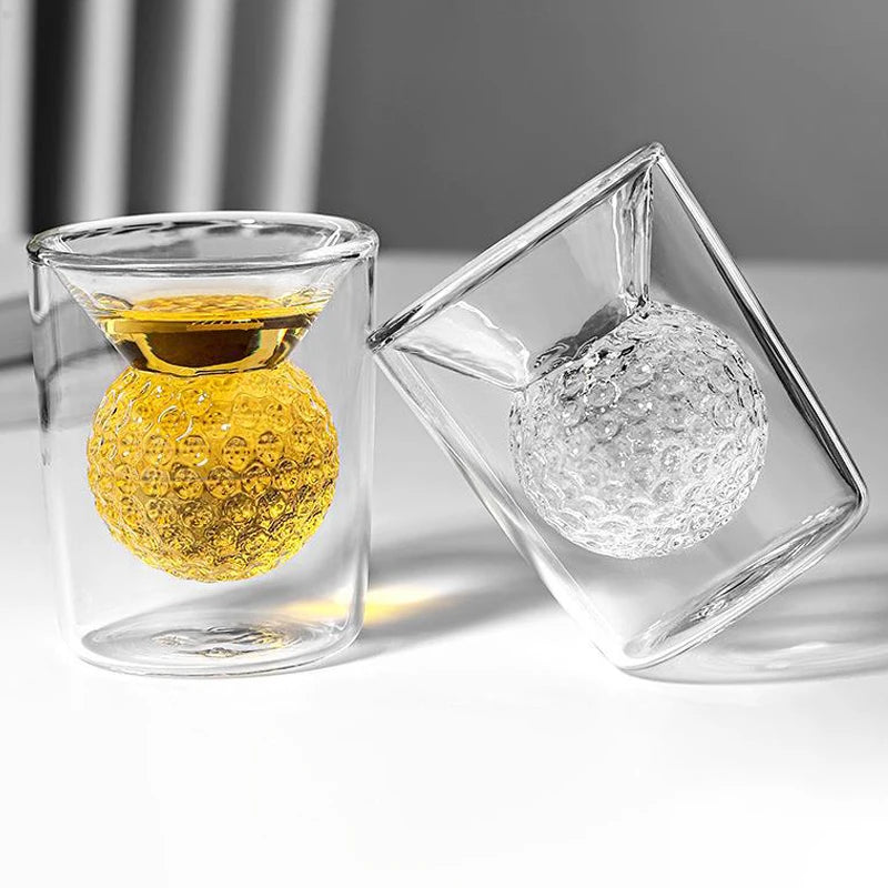 Golf Ball Shape Shot Glasses (1 piece, 50ml)