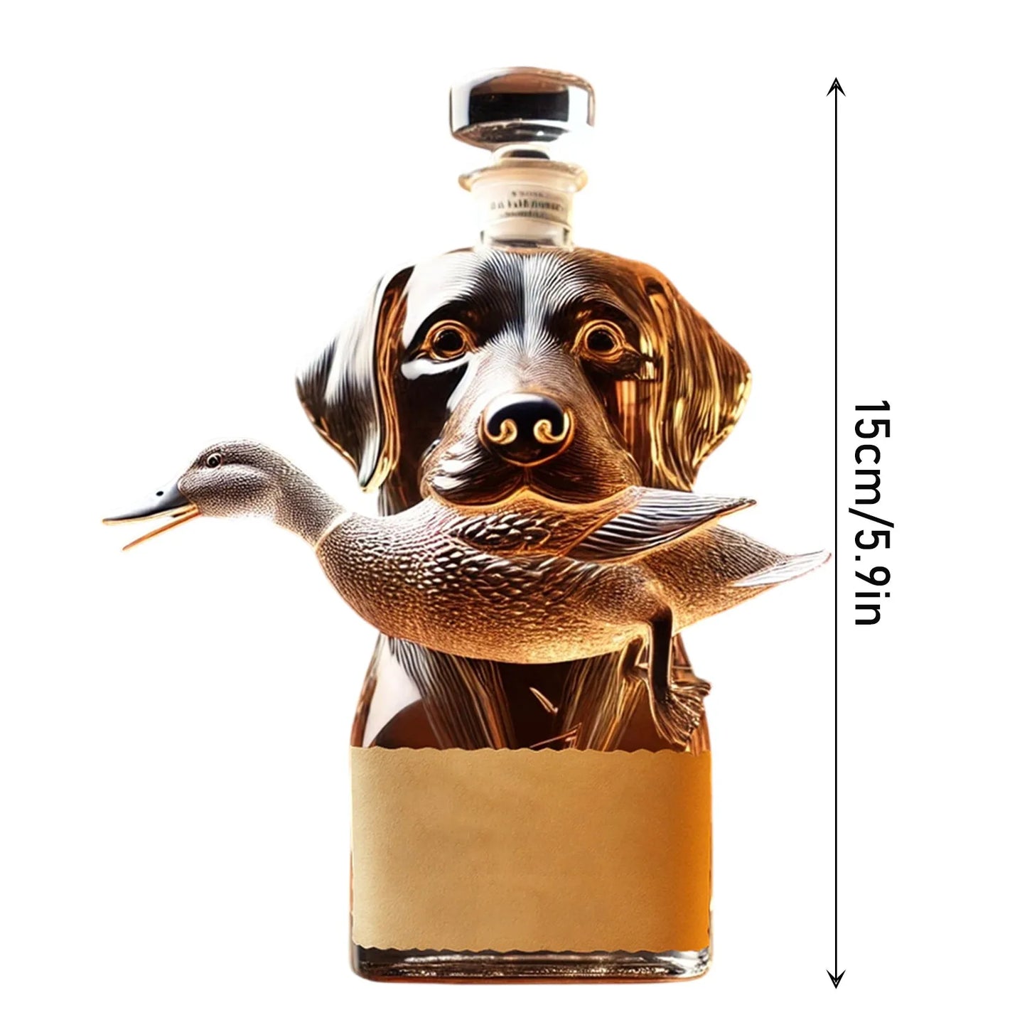 Hunting Dog Decanter