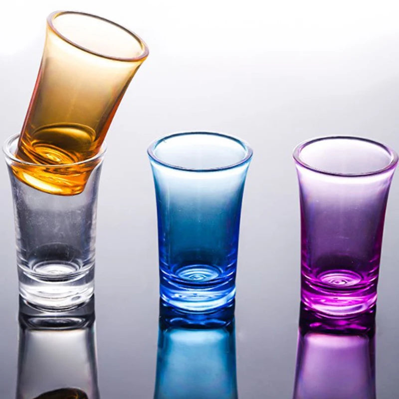 Multi-coloured Shot Glasses (15ml/Set of 4)