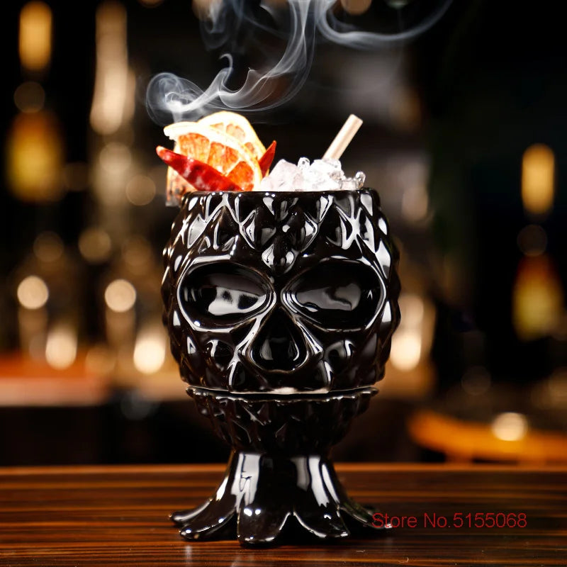 Black Octopus TIKI Mug (450ml/1 pce)