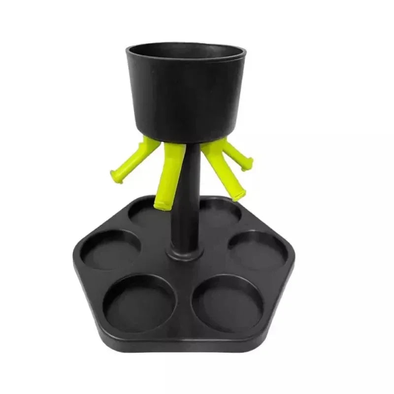 Shot Dispenser & Shot Glasses (6)