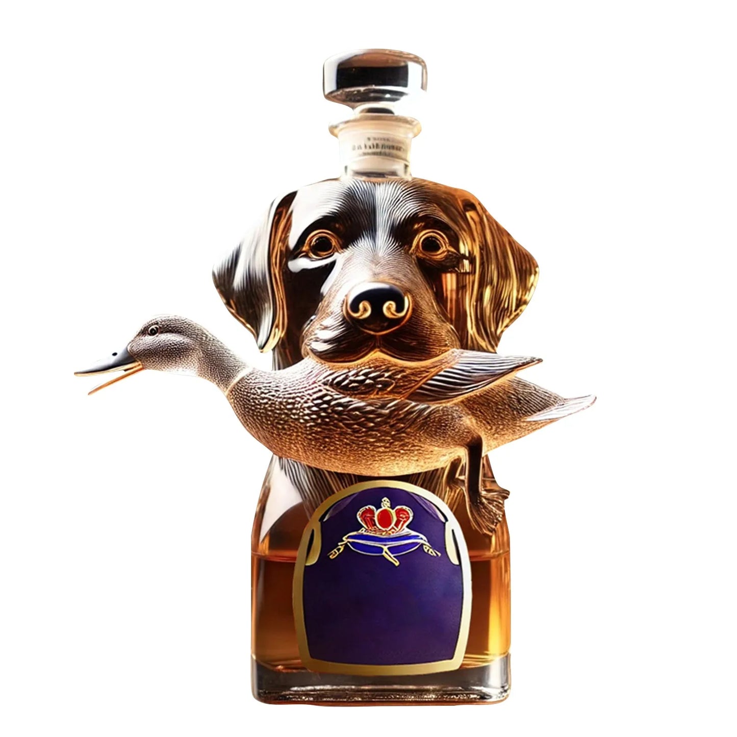 Hunting Dog Decanter