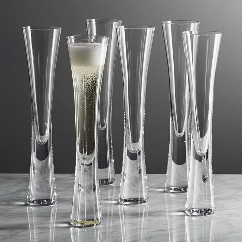 Crystal Champagne Glasses (set of 2 or 4)