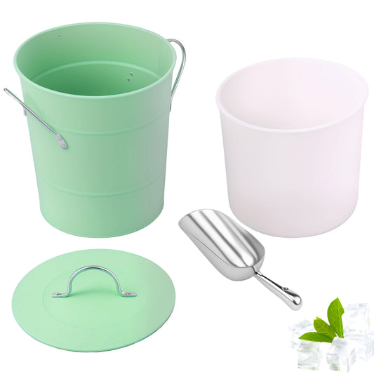 Ice Storage Bucket with scoop/lid (3.5L - Green)