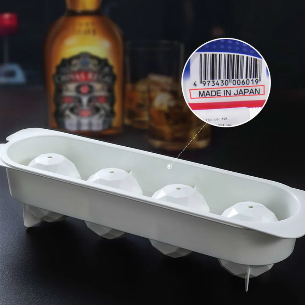 Whiskey Ice Ball Mould  (3/4/10 spheres)