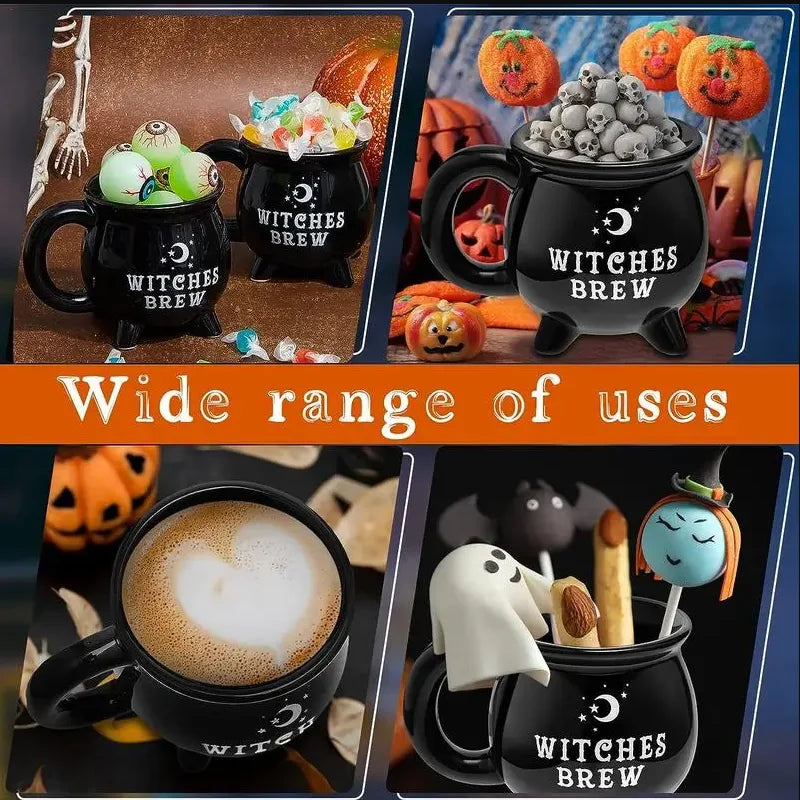 Creative Witches Brew Cauldron Coffee Mug (1 piece)