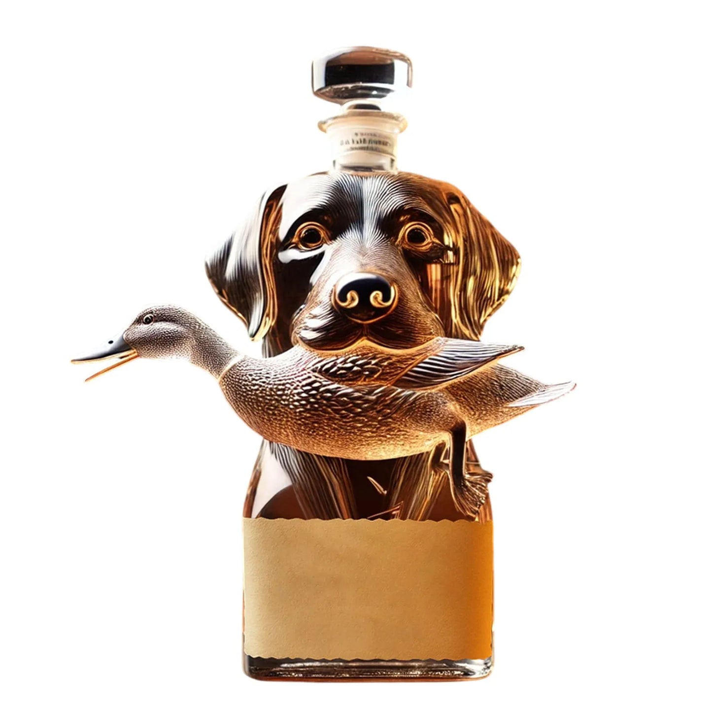 Hunting Dog Decanter