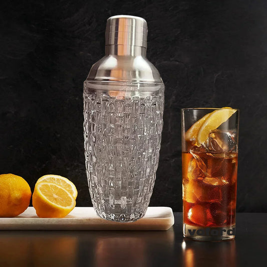 Luxury Glass Cocktail Shaker