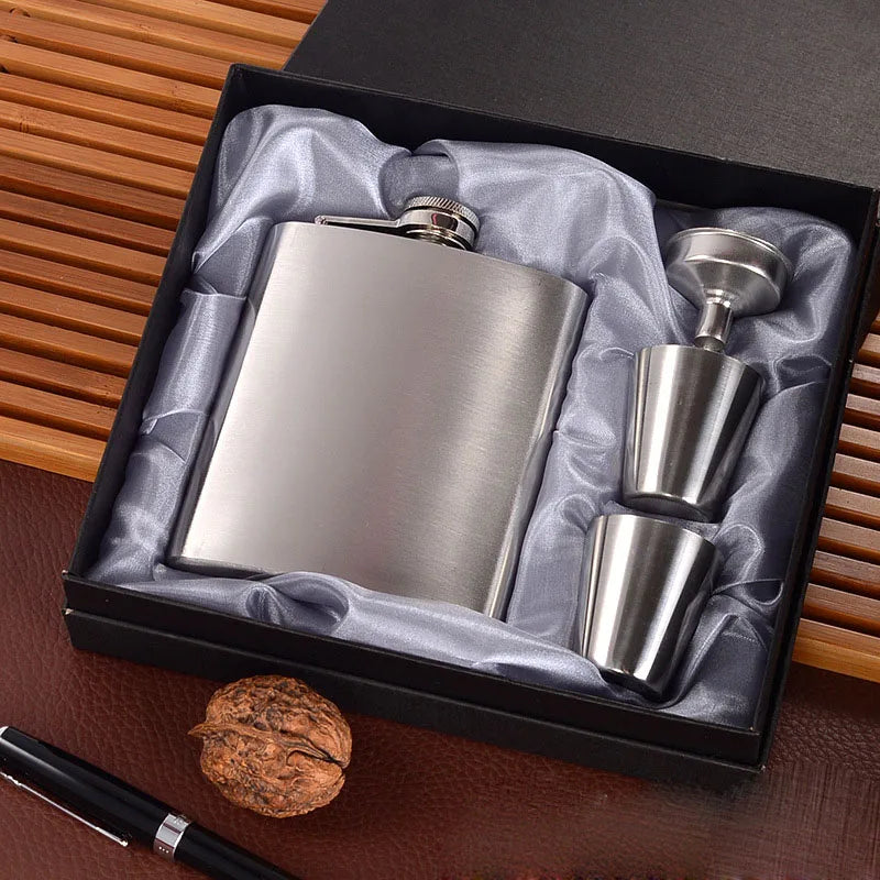 Stainless Steel Hip Flask (210ml)