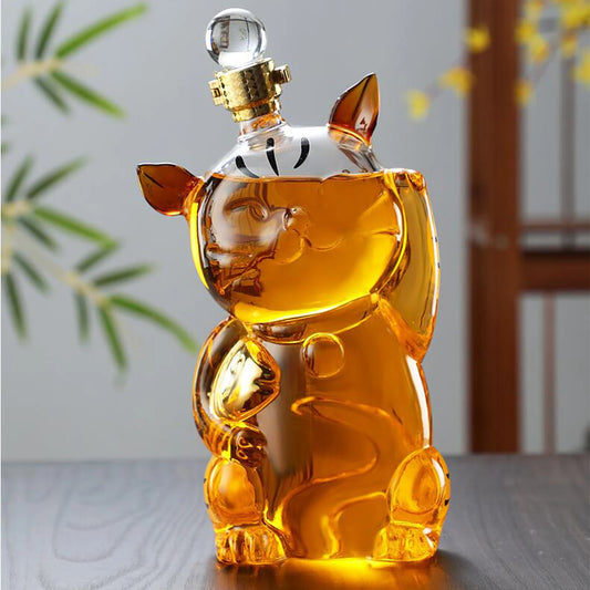 Cat Whiskey Decanter (1 Litre)