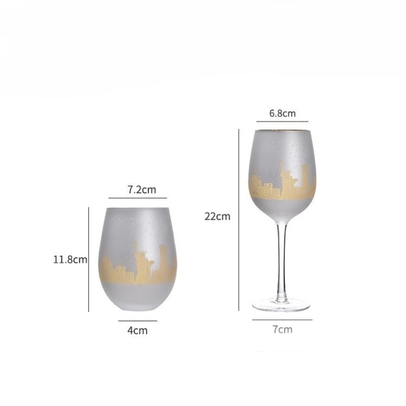 New York Design Wine Glass (Set of 2, 520ml)