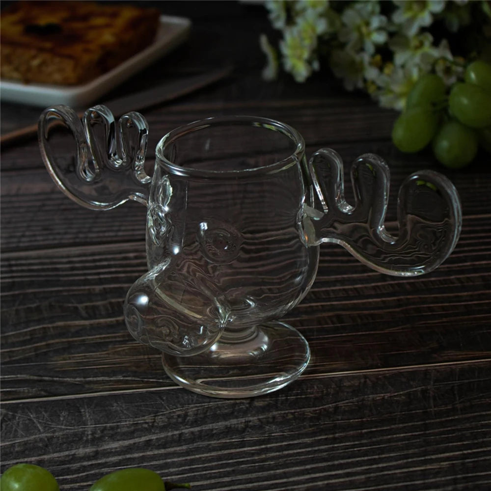 Christmas Glass Cup (1 piece)