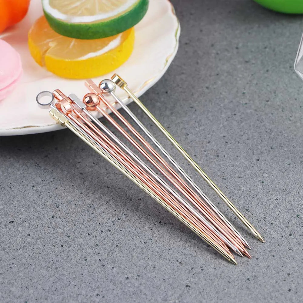 Stainless Steel Cocktail Sticks (5 piece)