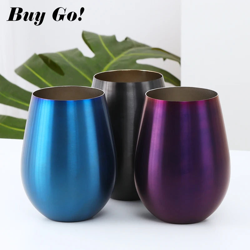 Stainless Steel Tumbler (Set of 2, 500ml)