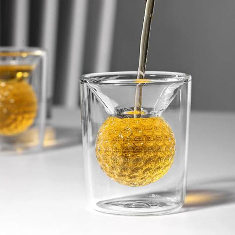 Golf Ball Shape Shot Glasses (1 piece, 50ml)