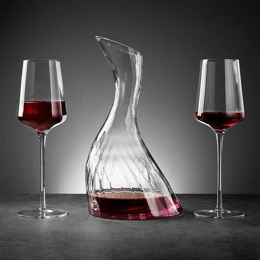 S-shaped Crystal Wine Decanter