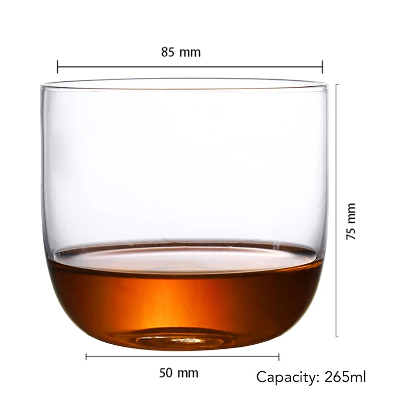 Clear Whiskey Glass (1 piece, 265ml)