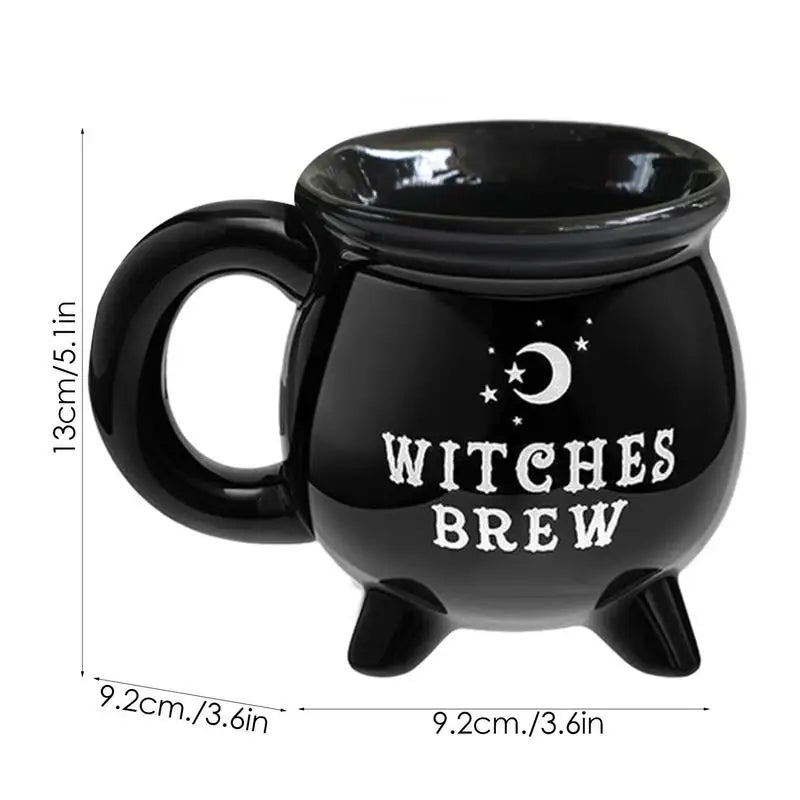 Creative Witches Brew Cauldron Coffee Mug (1 piece)