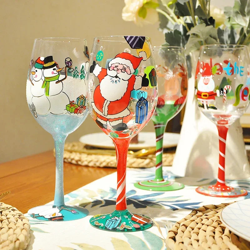 Christmas Wine Glasses (1 piece/300ml)