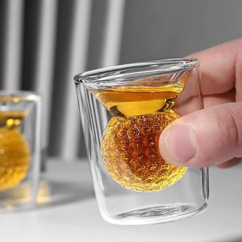 Golf Ball Shape Shot Glasses (1 piece, 50ml)