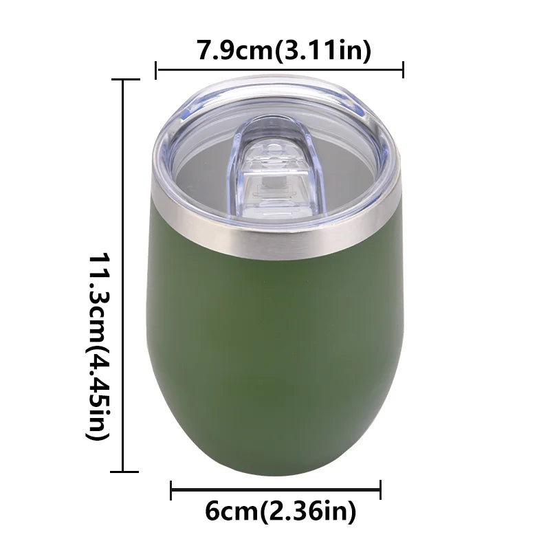 Stainless Steel Tumbler with Lid (1 piece/350ml)