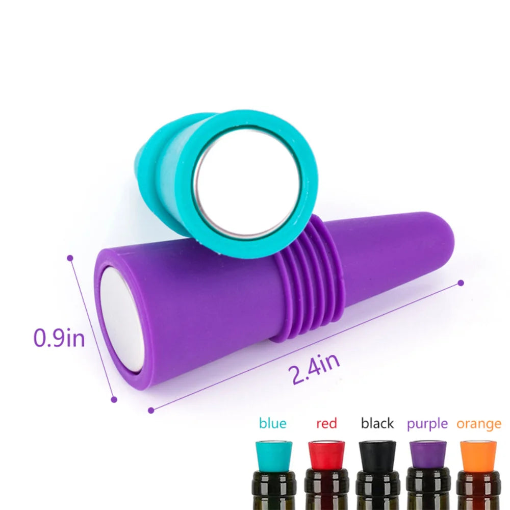 Silicone Wine Bottle Stopper