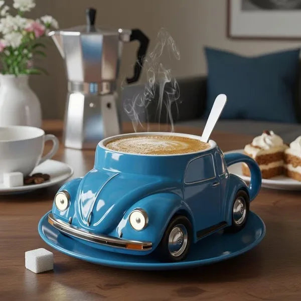 Beetle Car Shaped Mug (1 pce, 400ml)