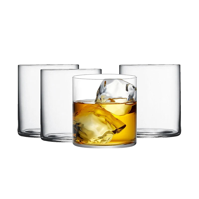 Ultra Thin Whiskey Glasses (Set of 4, 350ml)