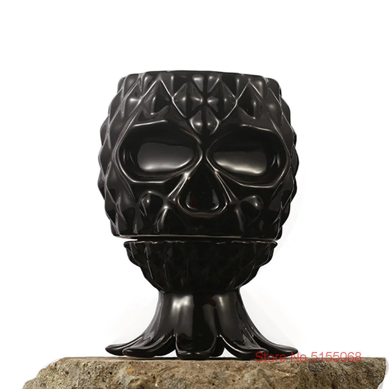 Black Octopus TIKI Mug (450ml/1 pce)