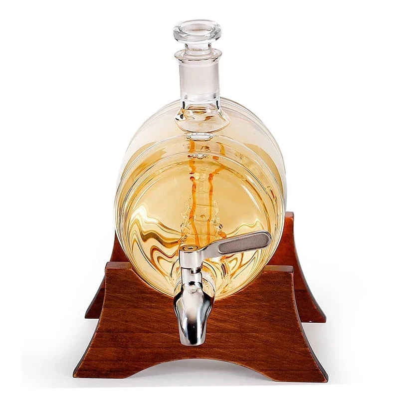 Barrel Shape Liquor Dispenser (1000ml)