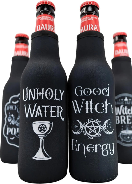 Gothic Witchy Bottle Coolers (1 pce)