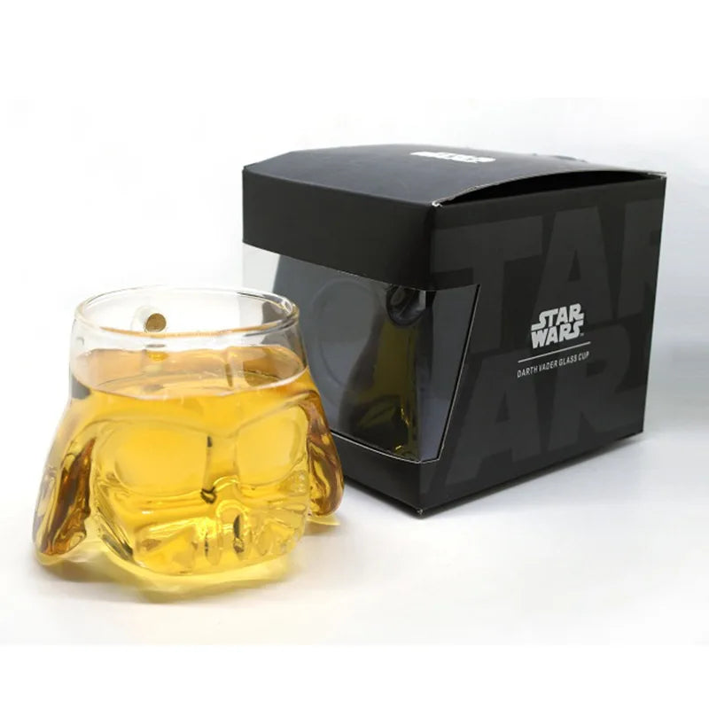 Star Wars Glass Cup (420ml/150ml - 1 Piece)