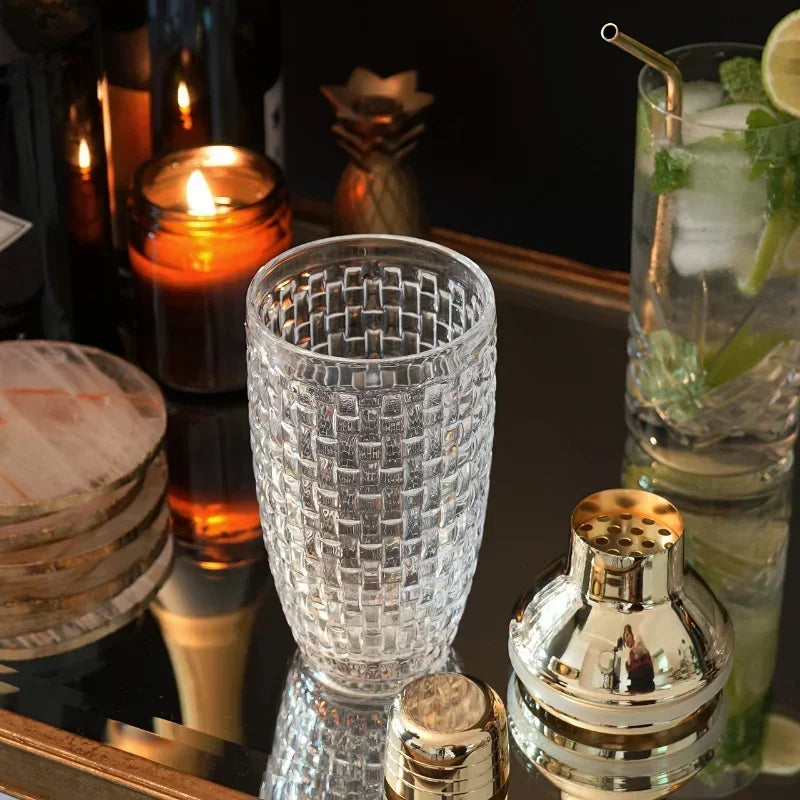 Luxury Glass Cocktail Shaker