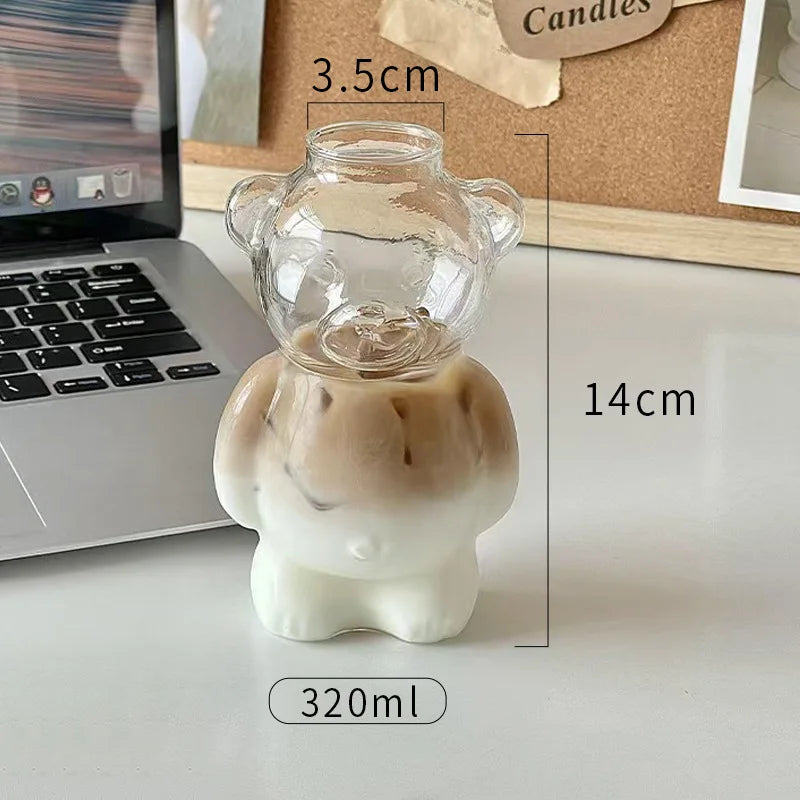 Bear Shaped Glass (1 pce, 320ml)