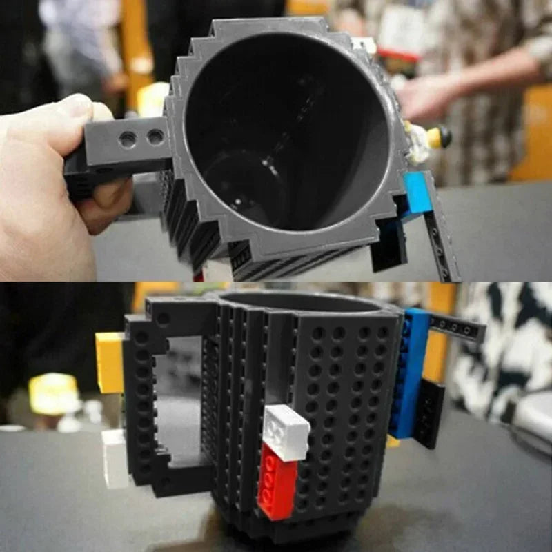 Creative Build-on Brick Mug (1 Piece)