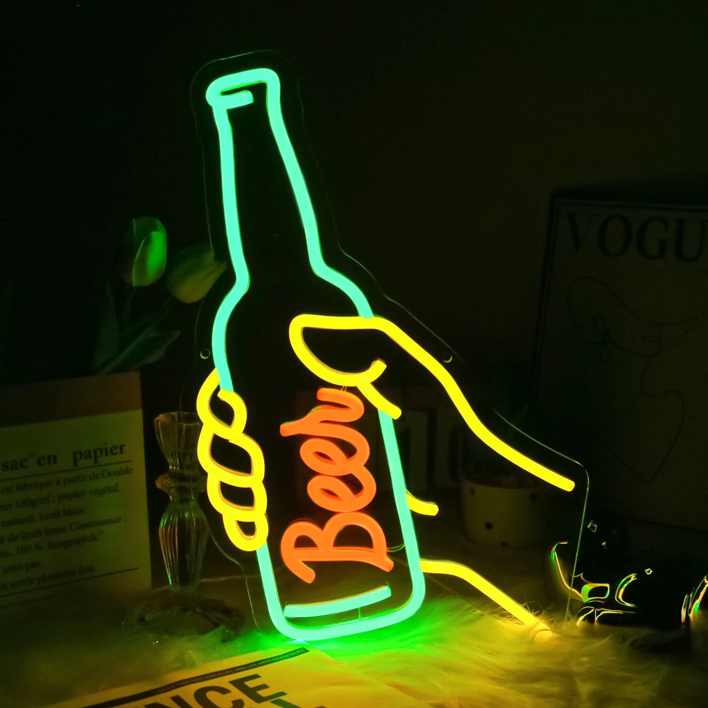 Neon Beer Sign (1 piece)