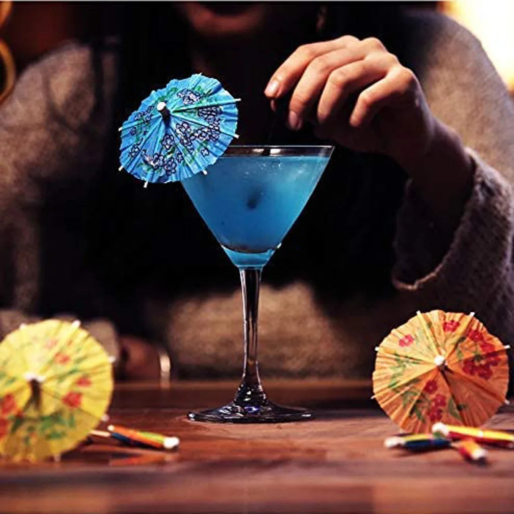 Cocktail Umbrella Decorations - Pack of 50